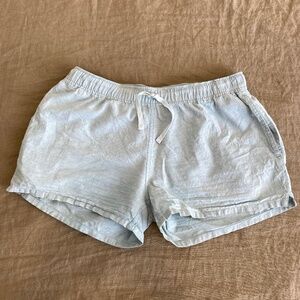 Patagonia blue hemp baggies shorts size S